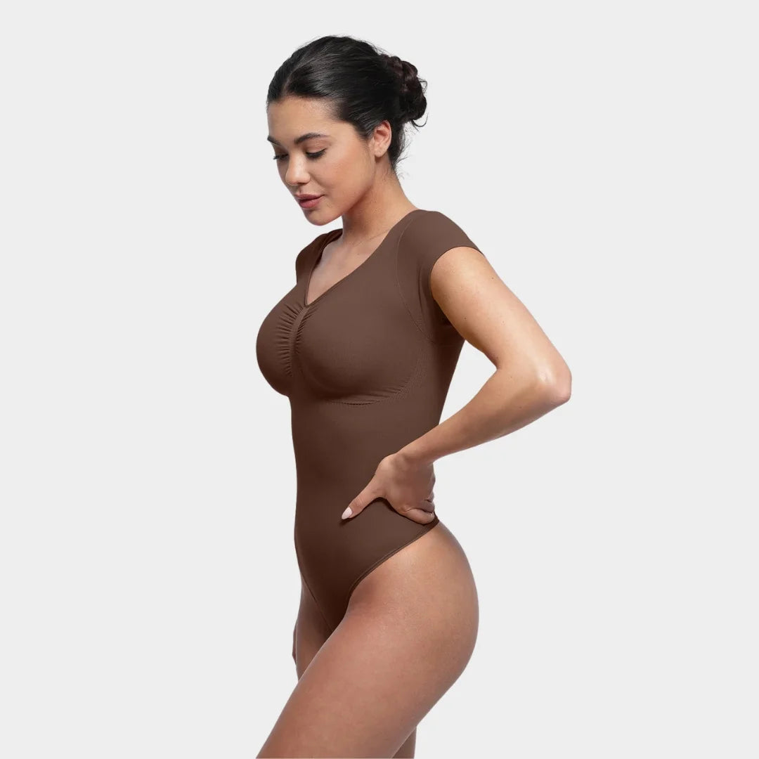 BODYSUIT MOLDEADOR MANGA CORTA